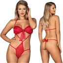 Красное боди Obsessive Giftella S/M