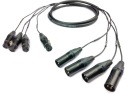 KLOTZ МНОГОПАРНЫЙ МНОГОЖИЛЬНЫЙ 4x XLR NEUTRIK 2м