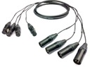KLOTZ МНОГОПАРНЫЙ МНОГОЖИЛЬНЫЙ 4x XLR NEUTRIK 5м