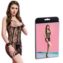 Сексуальное прозрачное мини-платье, боди S/L