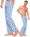 БРЮКИ ИЗ ХЛОПКОВОЙ ПИЖАМЫ XL