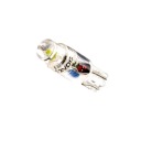 Лампа R5 T5 W2W, часы и счетчики, светодиод 12В ПРЕМИУМ