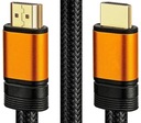 Kabel HDMI do HDMI 3m M/M 4K 3D pleciony