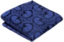 КАРМАН ТРУБКИ Квадратный Жаккард Темно-синий МИКРОФИБРА B105