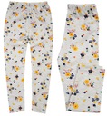 GETRY LEGGINSY BAWEŁNA KWIATUSZKI KOLORY 5-6 J168C