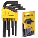 Ключи шестигранные 1,5-10мм 10шт Stanley 0-69-253