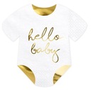 Салфетки Hello Baby Shower для боди, 20 шт.