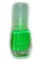 Зеленая флуоресцентная краска для рук.
