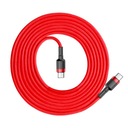 Kabel BASEUS USB-C, USB-C, napájení 3A, 60W, 2m Kód výrobce CATKLF-H09