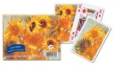 Игральные карты ПЯТНИК ВАН ГОГ Подсолнухи 2х55