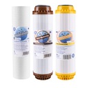 КОМПЛЕКТ ФИЛЬТРОВ ДЛЯ 3-СТУПЕНЧАТОГО ЖЕЛЕЗНОГО ФИЛЬТРА