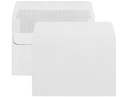 Конверты офисные самозапечатывающиеся с полоской, стандарт C6 SK белые, 50 шт.
