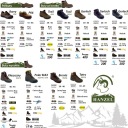 Кожаные прочные треккинговые ботинки Hanzel Brenta
