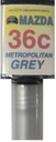 MAZDA 36C METROPOLITAN СЕРАЯ КРАСКА SCRATCH TOUCH