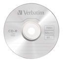 VERBATIM CD-R (10 шт.), шпиндель, 52x, 700 МБ (43437)