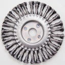 Дисковая щетка, 180 x 22,2 мм, плетеная проволока.