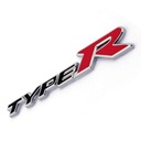 EMBLEMA LOGOTIPO INSIGNIA HONDA TYPE R, CIVIC, ACCORD 