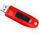 Флеш-накопитель SANDISK CRUZER ULTRA 64 ГБ USB 3.0 красный