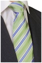Мужской шелковый галстук в полоску из 100% ШЕЛКА j466