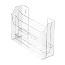 3x A4 Kieszeń wisząca na ulotki, foldery z PLEXI M