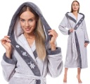 ДЛИННЫЙ ТЕПЛЫЙ ПУХОВЫЙ ЖЕНСКИЙ ХАЛАТ, КРЫША XL