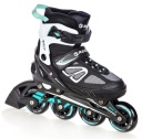 Фігурні ковзани 2в1 RAVEN Advance Black/Mint 35-39
