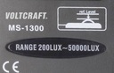 Voltcraft MS-1300 люксметр 0,1-50 000 люкс