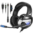 СВЕТОДИОДНЫЕ ИГРОВЫЕ НАУШНИКИ ONIKUMA PS4 PC K5