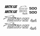 Сменные наклейки для квадроцикла Arctic Cat 500