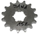 ПЕРЕДНЯЯ ВЫХОДНАЯ ЗВЕЗДОЧКА 15T JAWA CZ TS 350
