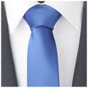 ГЛАДКИЙ ТЕМНО-СИНИЙ жаккардовый мужской галстук 7 см для костюма, однотонный rr14