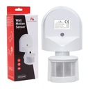 НАСТЕННЫЙ PIR ДАТЧИК ДВИЖЕНИЯ И СУМЕРКИ, НАРУЖНЫЙ IP44 для светодиодов Maclean MCE25W