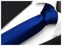 ГЛАДКИЙ ТЕМНО-СИНИЙ жаккардовый мужской галстук 7 см для костюма, однотонный rr11