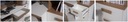 szafa wysoka narożna z półkami drążkami biała z nadstawką duża Grant 08/15 Głębokość mebla 91 cm