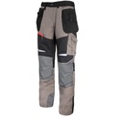 Джинсы цвета хаки со вставками и стрейчем, размер M