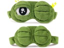 FROG Eye MASK для спящей лягушки Повязка на голову зеленая