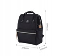 Школьный рюкзак Himawari No. 8 Классик М черный