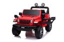 Auto na akumulator Jeep Wrangler Rubicon Czerwony Stan opakowania oryginalne