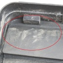 TESLA TYPE X 2018 GRILLE VENTILATION UNDER ZDERZAKIEM TYLNYM  photo 6