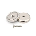 Магнитная ручка стальной корпус D16 мм