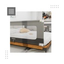 Bezpečnostná zábrana Ochranná k posteli TULANO Cover 40 200 cm x 70 cm Farba odtiene sivej a striebornej