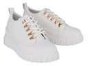 КРОССОВКИ БЕЛЫЕ КОЖАНЫЕ CREEPERS Y 8010 39