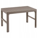 Záhradný stôl ONLY rattan | cappuccino Výška nábytku 65 cm