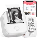 Мини-термопринтер Phomemo T02, белый, фотографии, заметки, этикетки