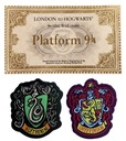 RÓŻDŻKA HARRY POTTER SYRIUSZ BLACK METALOWY RDZEŃ BILET HOGWART EMBLEMATY