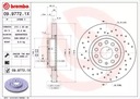 BREMBO XTRA TARCZE+KLOCKI ПЕРЕД SKODA OCTAVIA III изображение 10