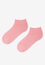Členkové Ponožky dámske bavlnené hladké lycra poľské 0732 Cerber 39/42 ružové Značka CERBER