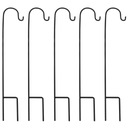 НАБОР ИЗ 5 ДЕРЖАТЕЛЕЙ PASTOR ДЛЯ РАСТЕНИЙ И САДОВЫХ ЛАМП (ЧЕРНЫЙ)