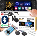 АВТОМОБИЛЬНОЕ РАДИО 1-DIN BLUETOOTH USB SD AUX СЕНСОРНЫЙ 4-ДЮЙМОВЫЙ МИКРОФОН ПУЛЬТ ДИСТАНЦИОННОГО УПРАВЛЕНИЯ