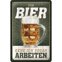 Tablica Fur Bier ...arbeiten 20x30 Nostalgic 22336